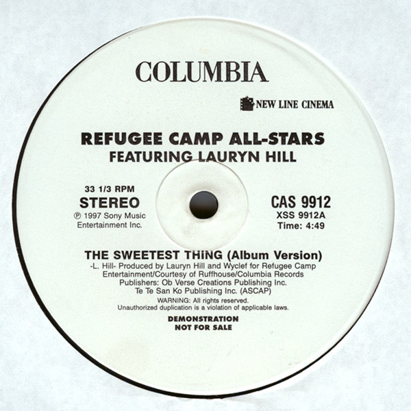 REFUGEE CAMP ALL-STARS FEAT. LAURYN HILL - THE SWEETEST THING